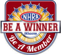 NHRA Be A Winner / Member Logo