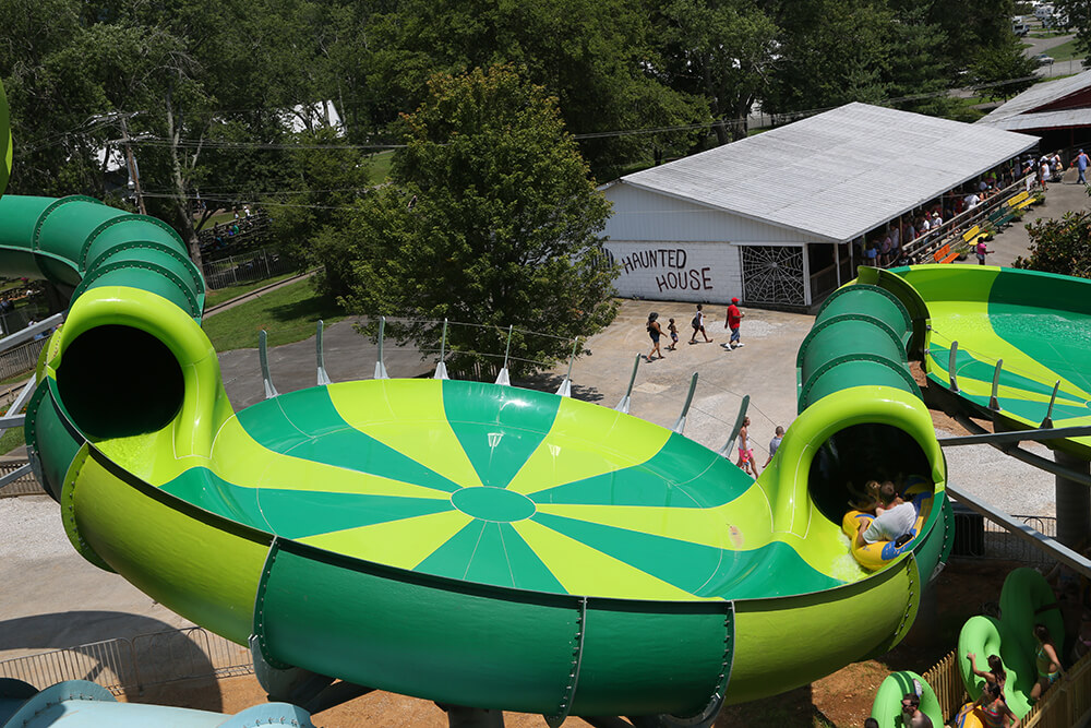 Cyclone Saucer at Splash Lagoon | Beech Bend Amusement Park - Bowling Green, KY