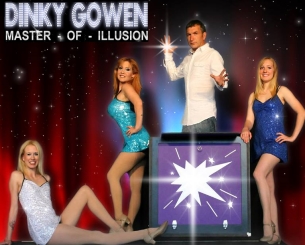 GowenPosterCropped Dinky Gowen Master Of Illusion Show | Beech Bend Amusement Park - Bowling Green, KY