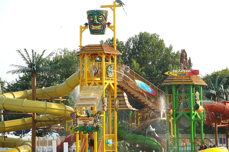 Tiki Island at Splash Lagoon | Beech Bend Amusement Park - Bowling Green, KY