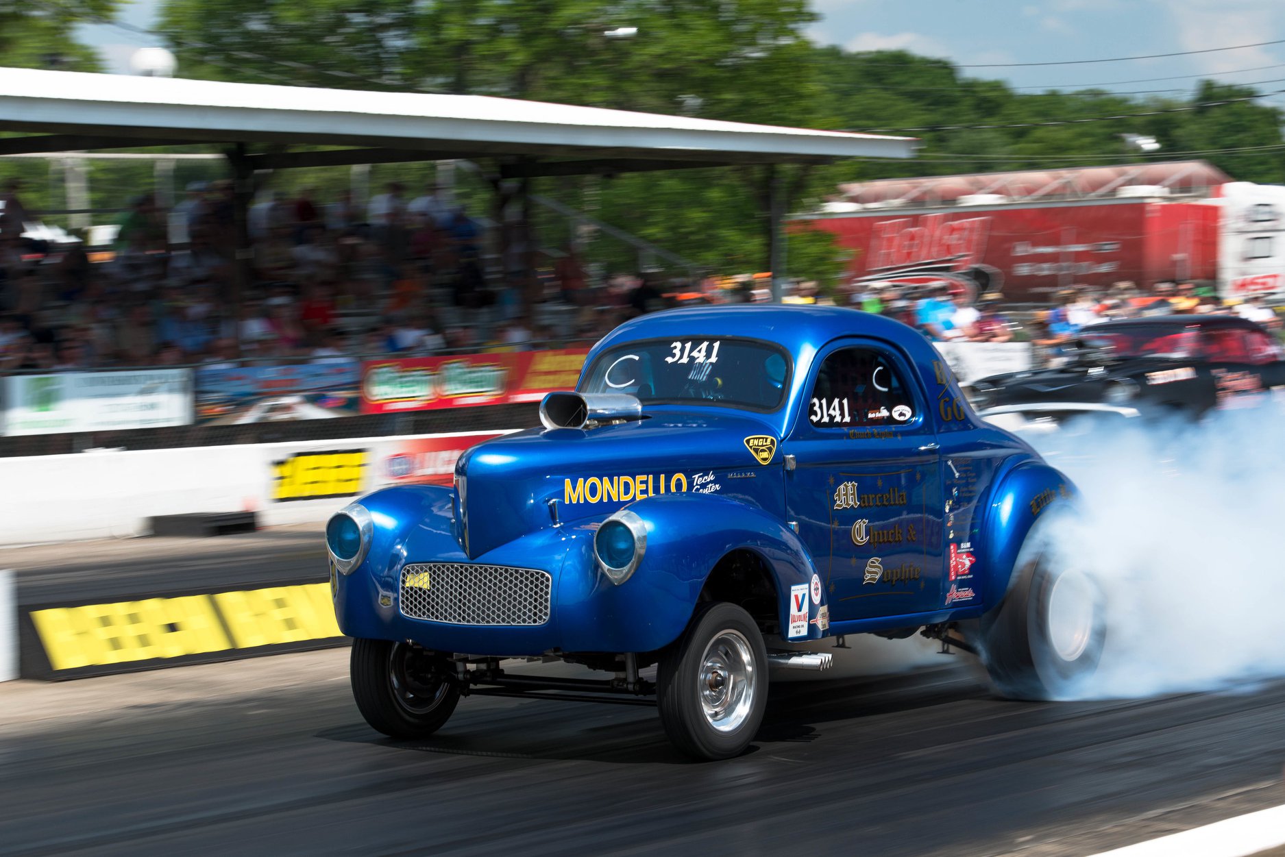 The NHRA HOLLEY Hot Rod Reunion Beech Bend Park